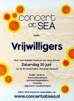 Vrijwilligers gezocht voor muziekfestival Concert at Sea in Renesse, 2007, Zeeuwse Bibliotheek, Beeldbank Zeeland, recordnr. 22278